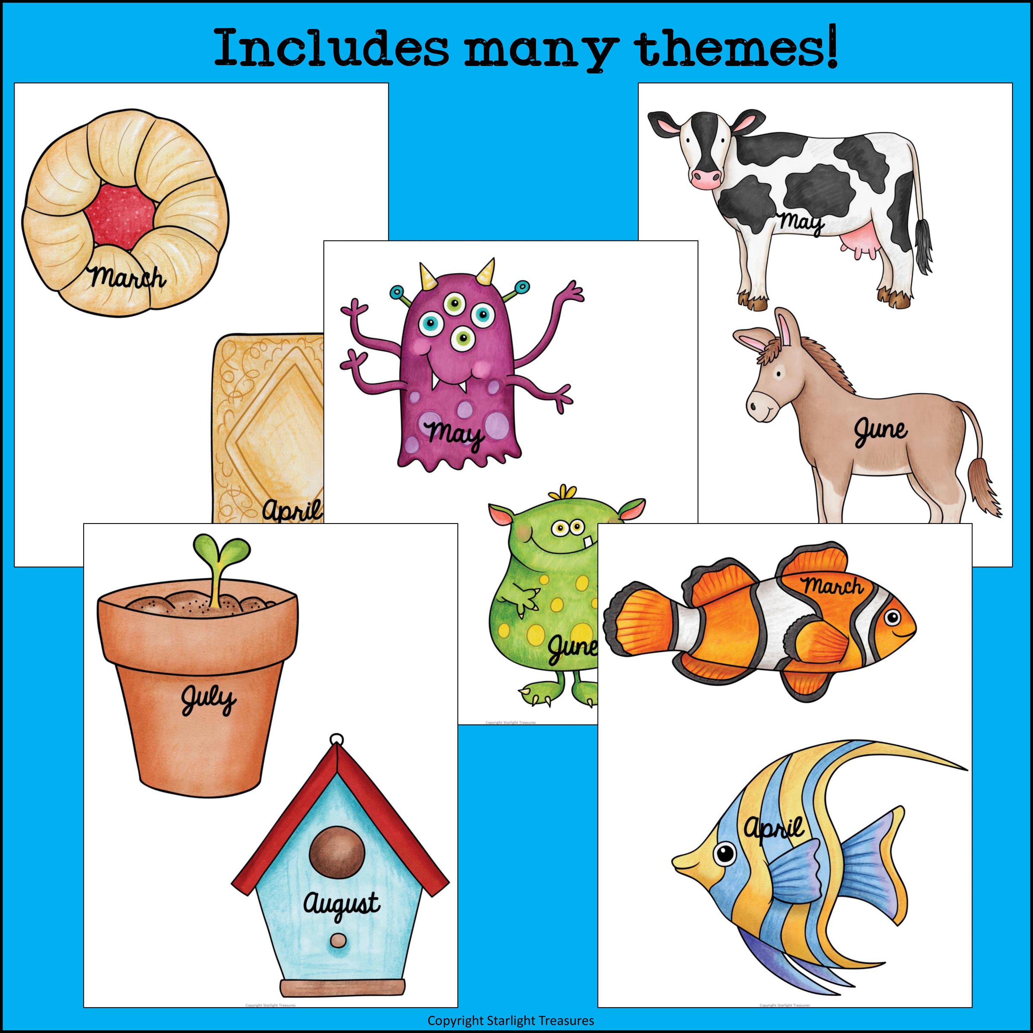 Birthdays in the Classroom Bundle
