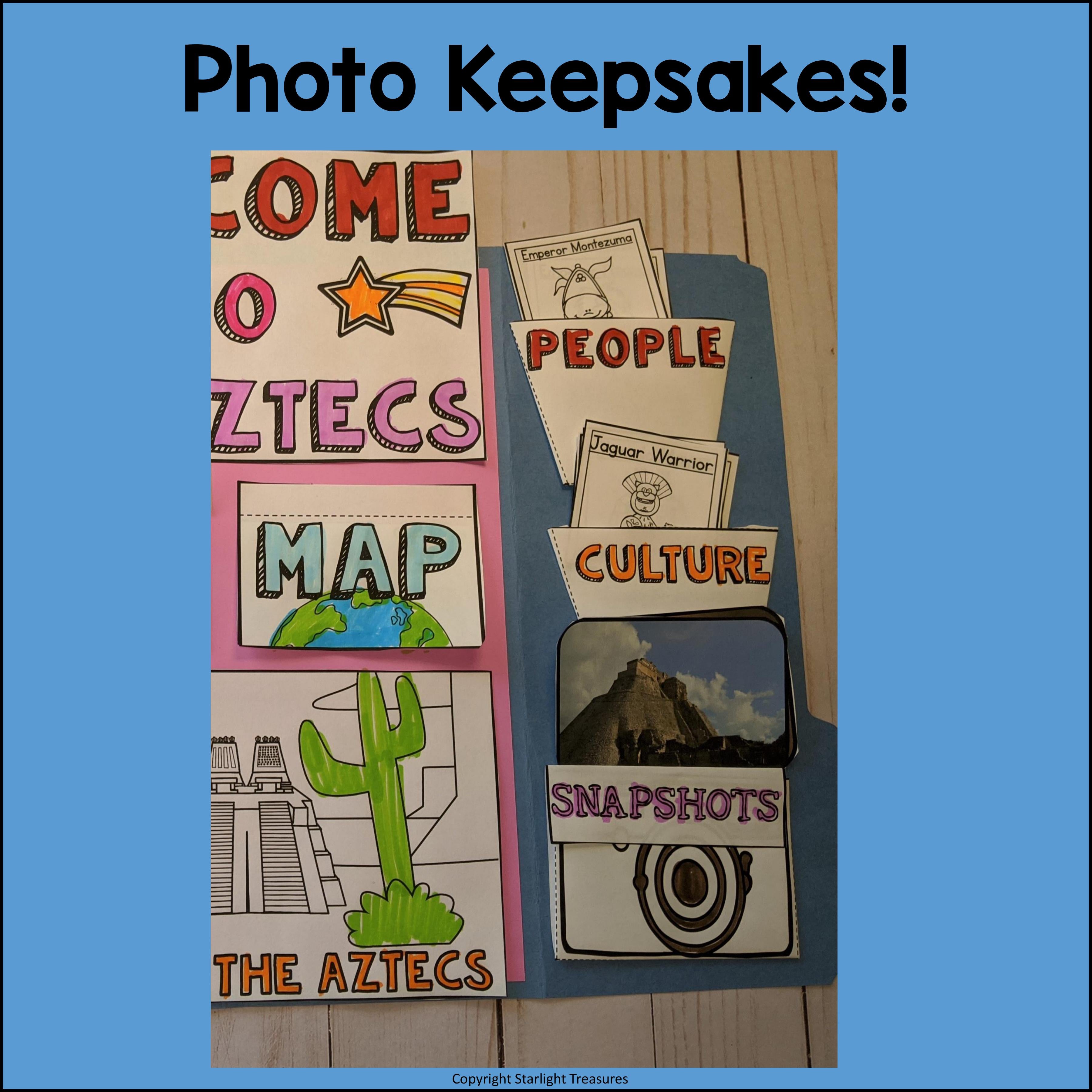 Aztec Lapbook for Early Learners - Ancient Civilizations