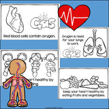 Human Body Systems: Circulatory System Mini Book for Early Readers