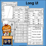 Long U Worksheets and Activities for Early Readers