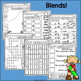 Beginning Blends Worksheets and Activities for Early Readers