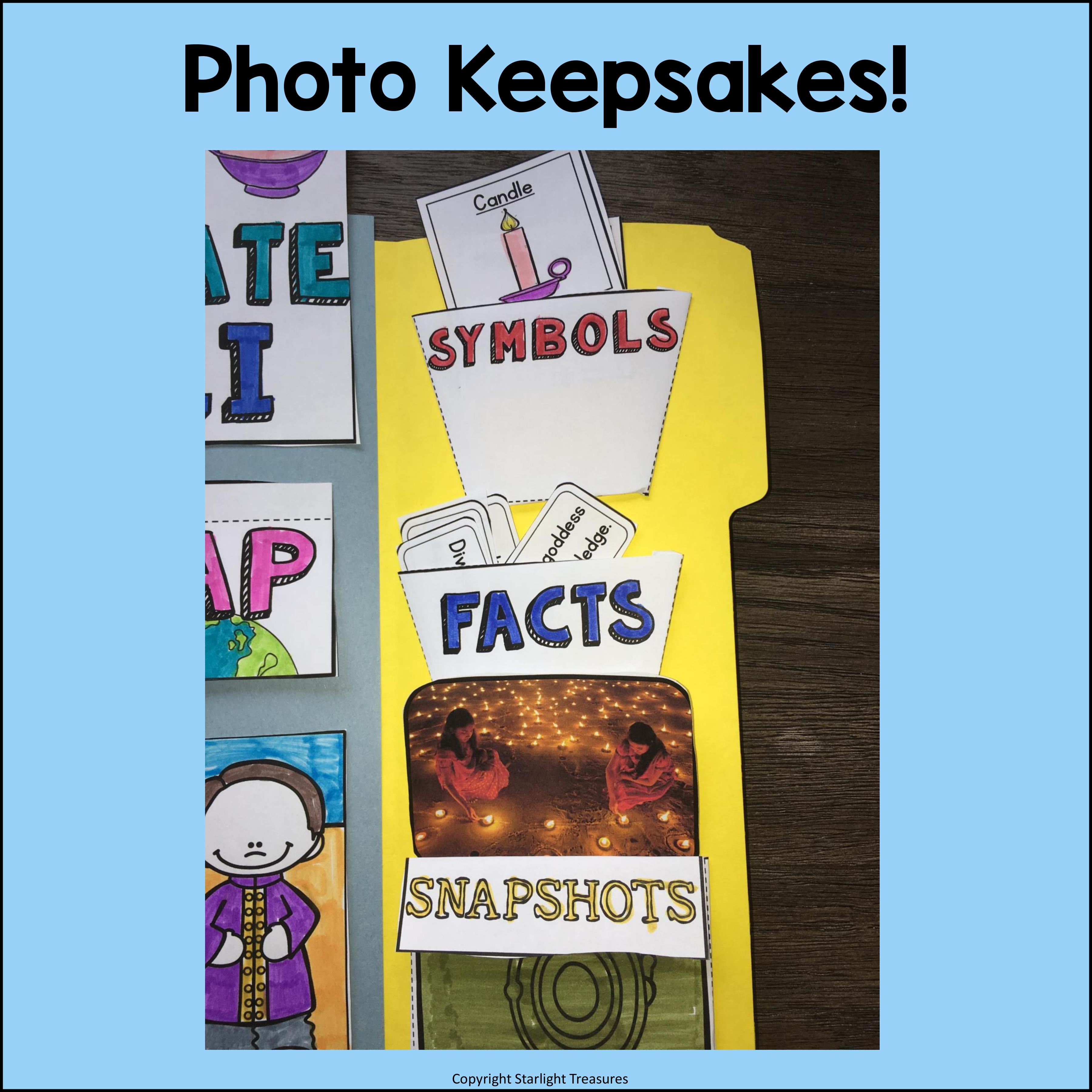 Let's Celebrate Diwali Lapbook for Early Learners