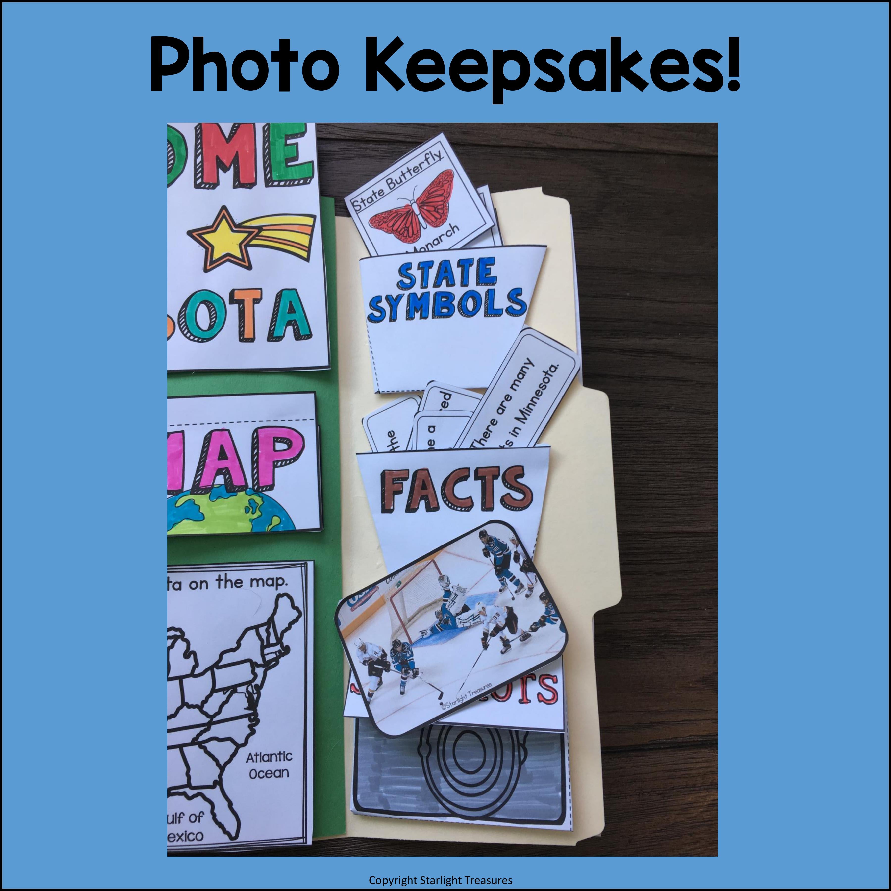 Minnesota Lapbook for Early Learners - A State Study