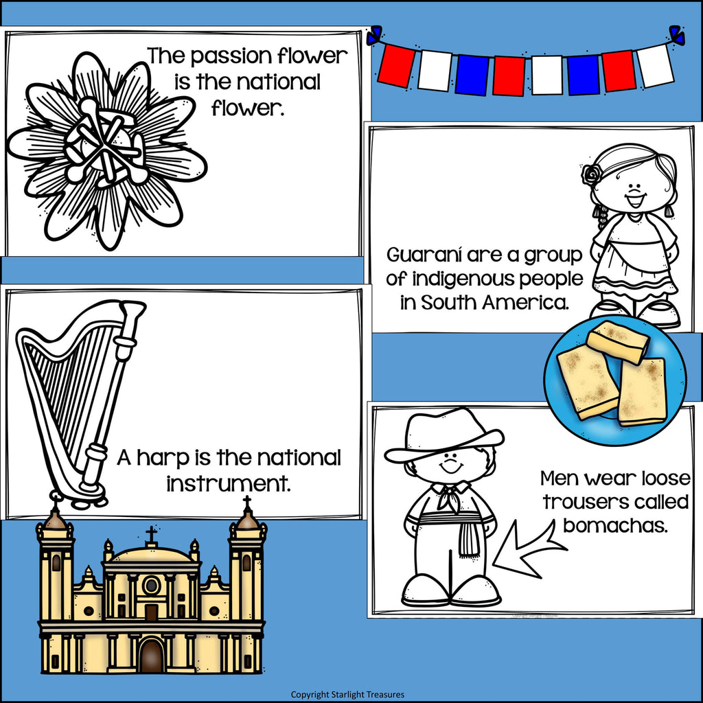 Paraguay Mini Book for Early Readers - A Country Study