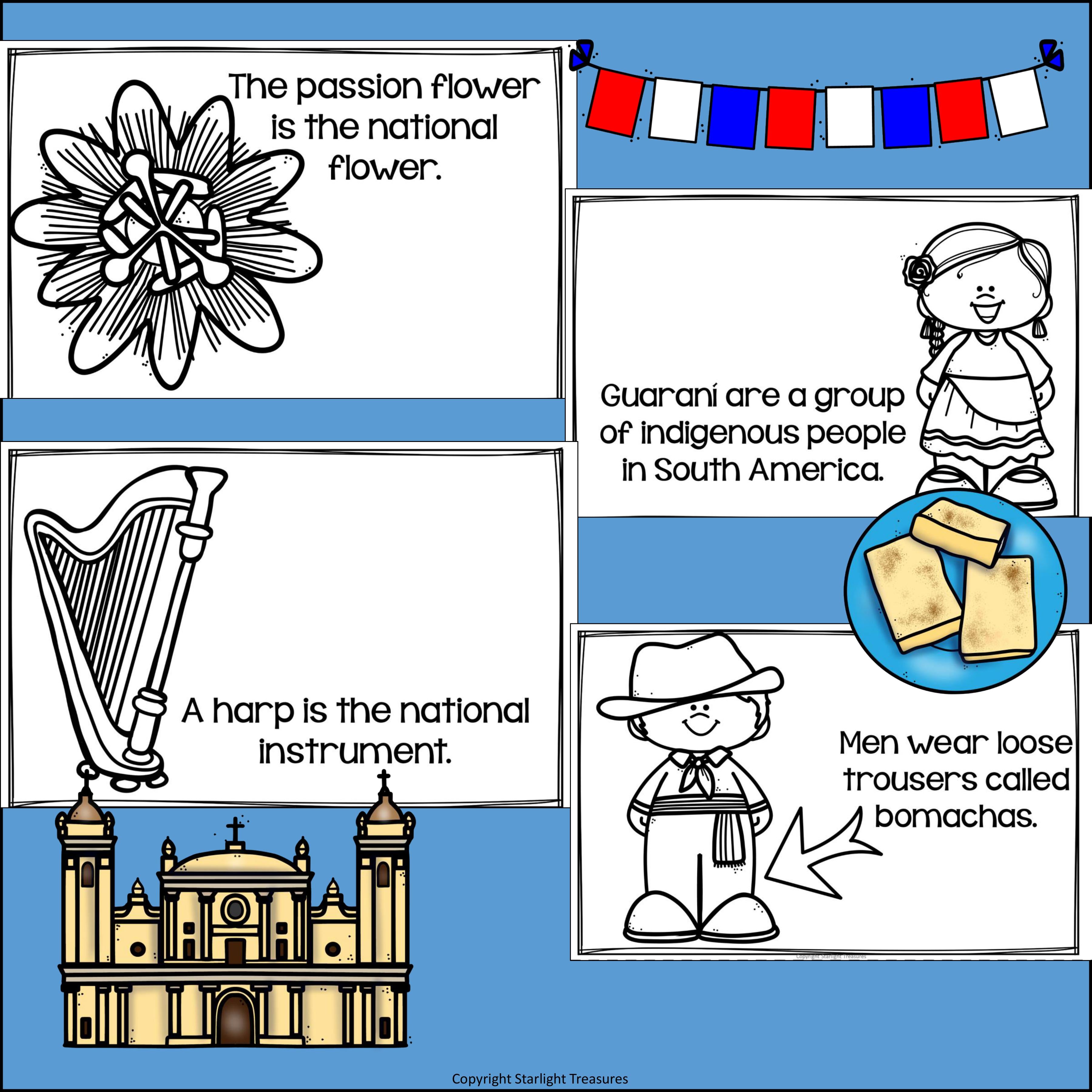 Paraguay Mini Book for Early Readers - A Country Study