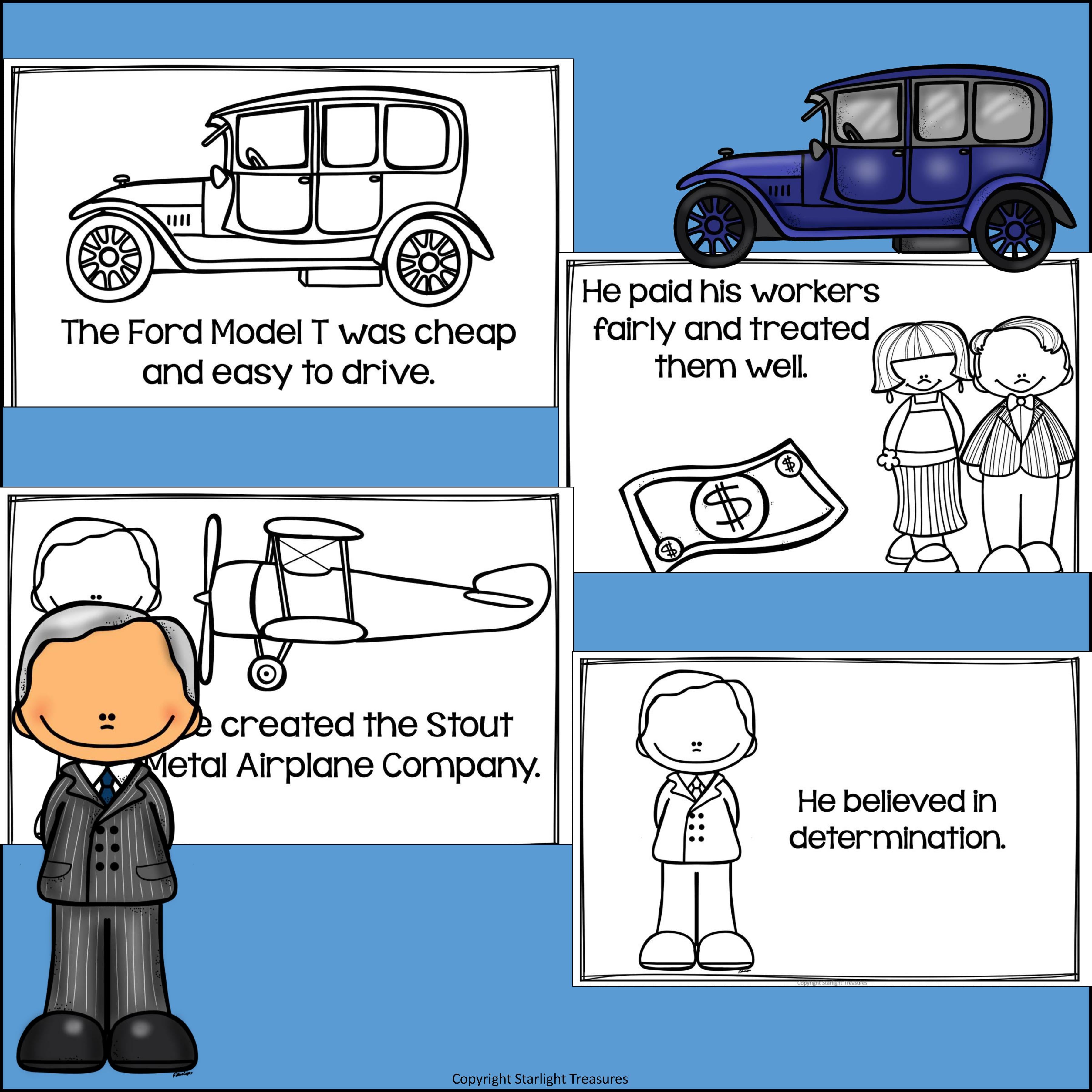 Henry Ford Mini Book for Early Readers: Inventors