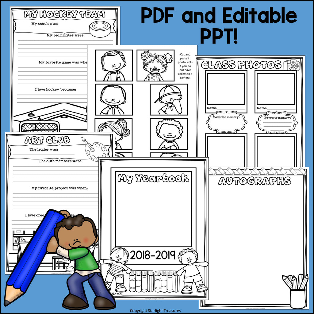 Create a Class Yearbook Project for Early Learners