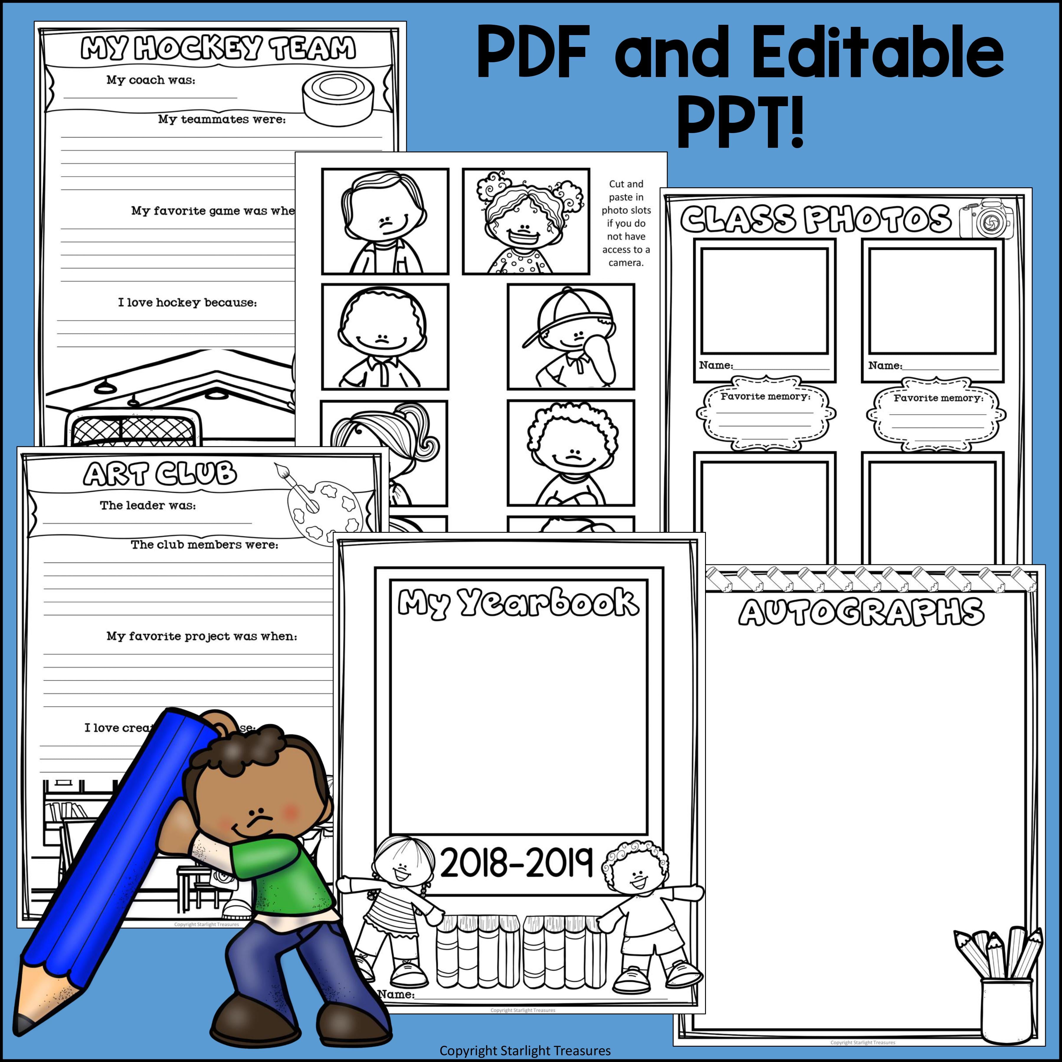 Create a Class Yearbook Project for Early Learners