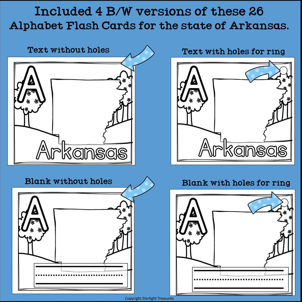 Arkansas Flash Cards