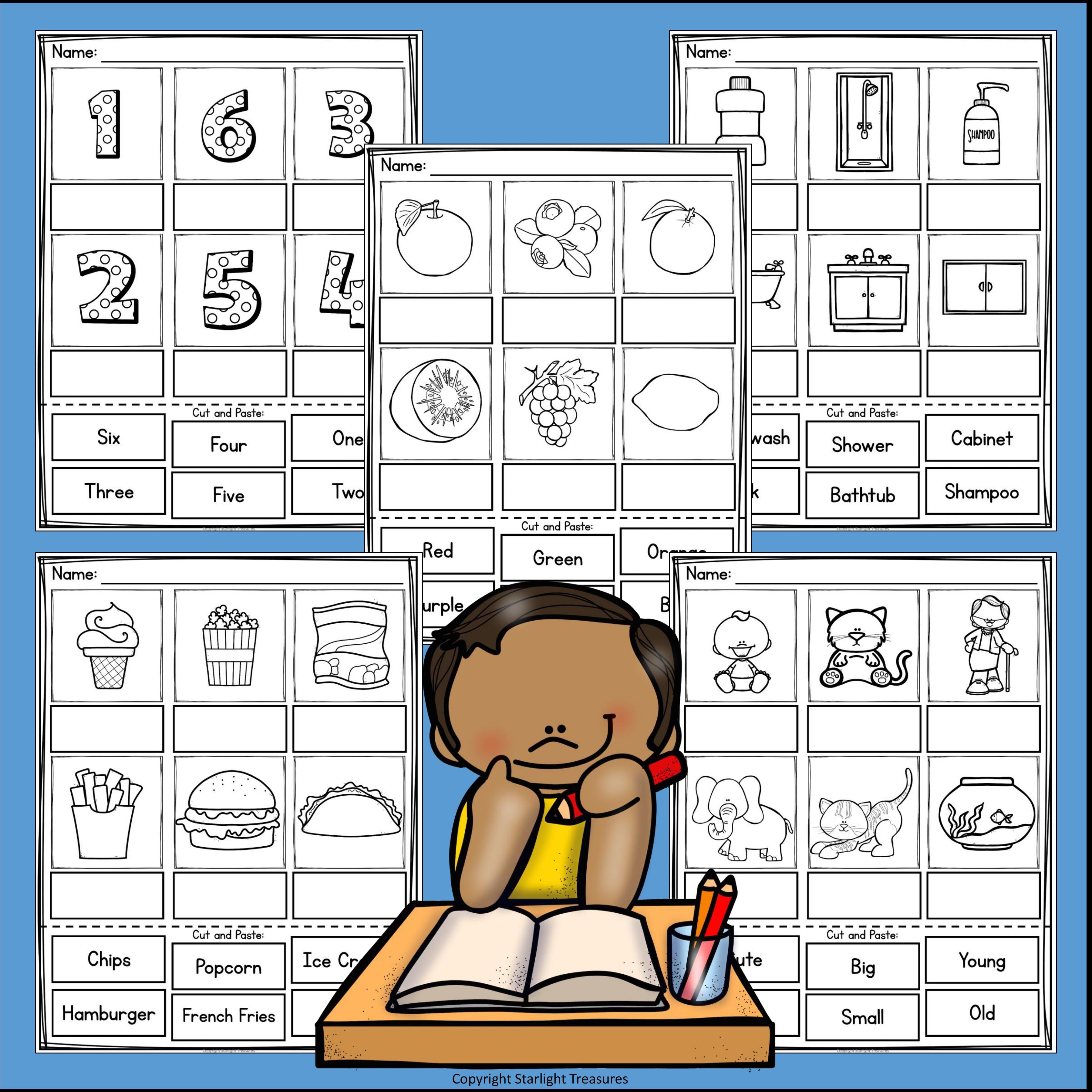  Label the Picture Worksheets 