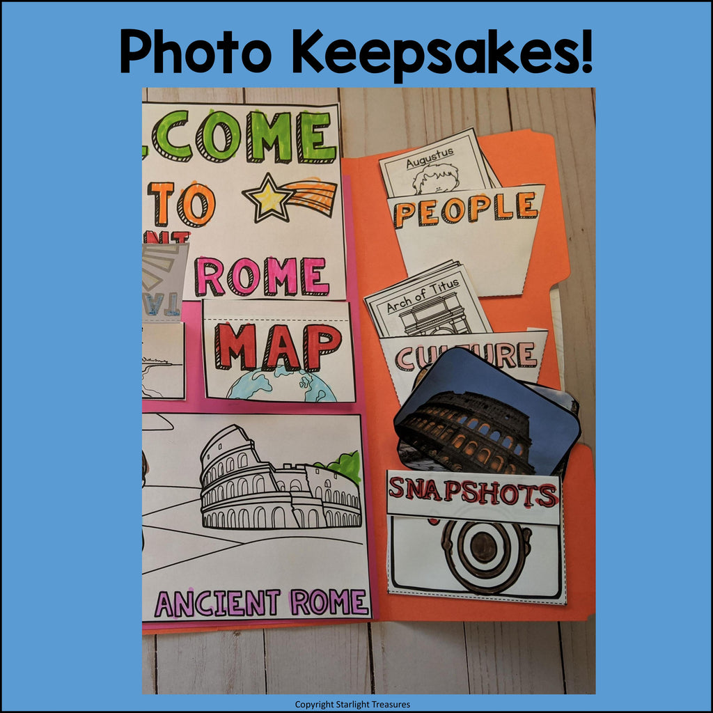 Ancient Rome Lapbook for Early Learners