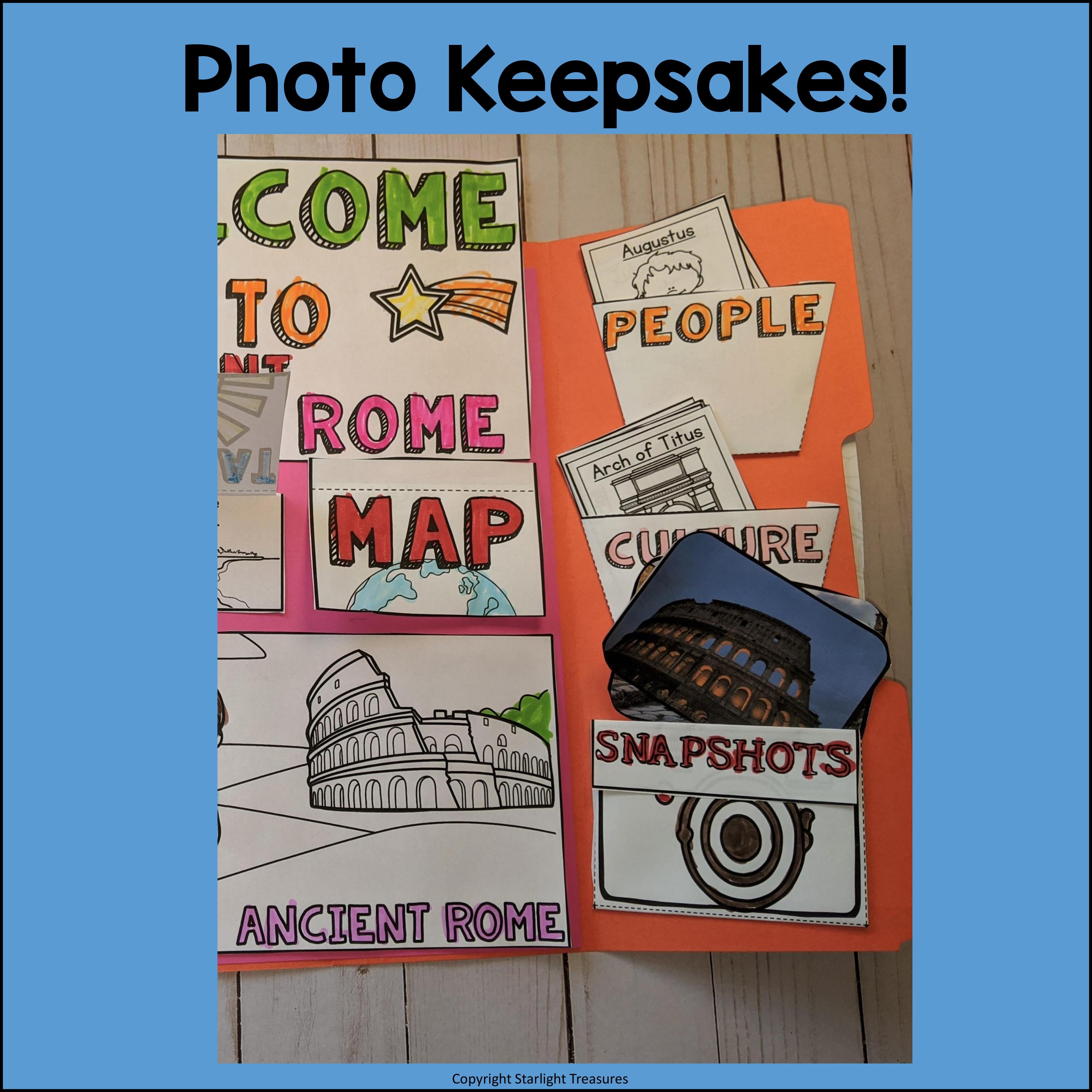 Ancient Rome Lapbook for Early Learners