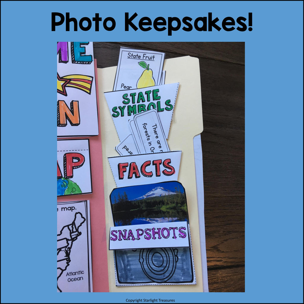 Oregon Lapbook for Early Learners - A State Study