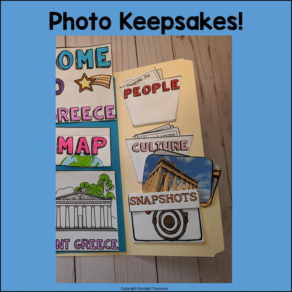 Ancient Greece Lapbook for Early Learners