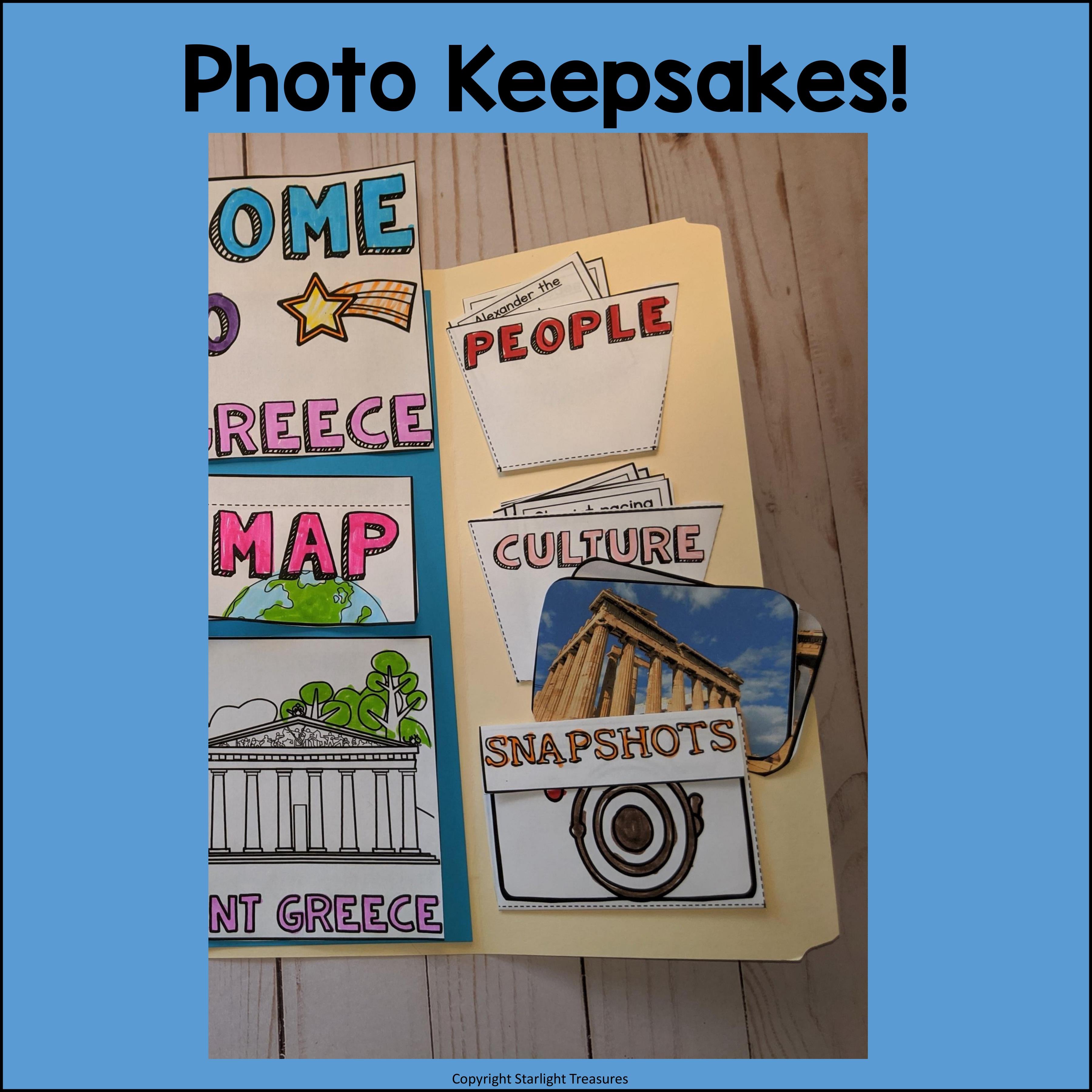 Ancient Greece Lapbook for Early Learners