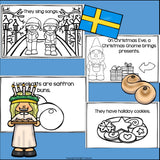 Christmas in Sweden: St. Lucia's Day Mini Book for Early Readers