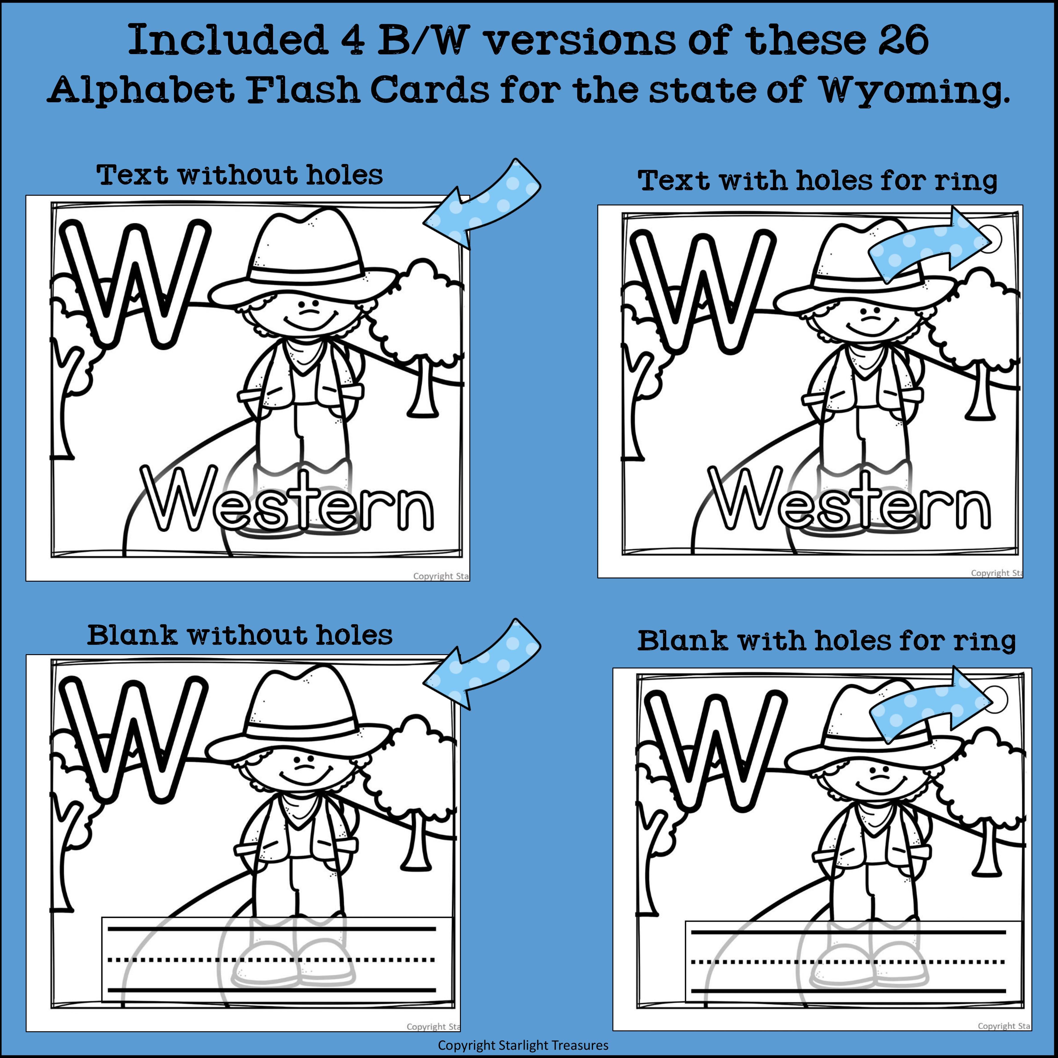 Wyoming Flash Cards