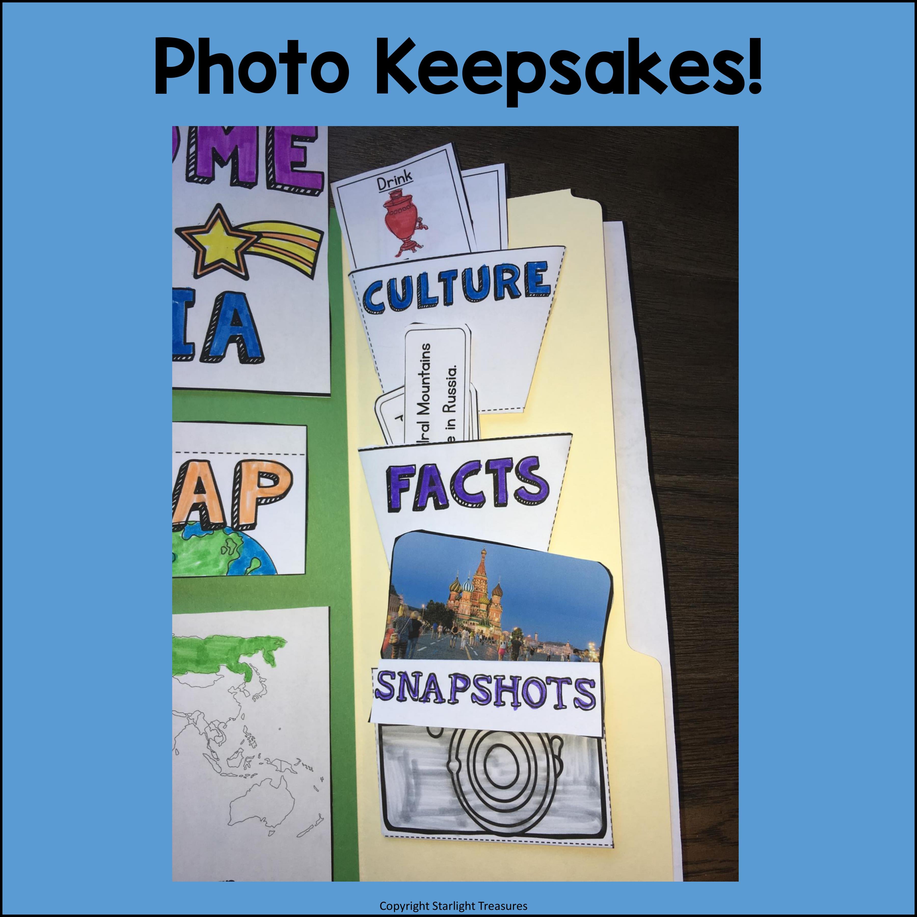 Russia Lapbook for Early Learners - A Country Study