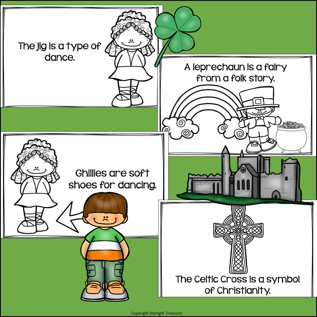 Ireland Mini Book for Early Readers - A Country Study