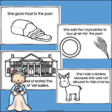 Marie Antoinette Mini Book for Early Readers: Women's History Month