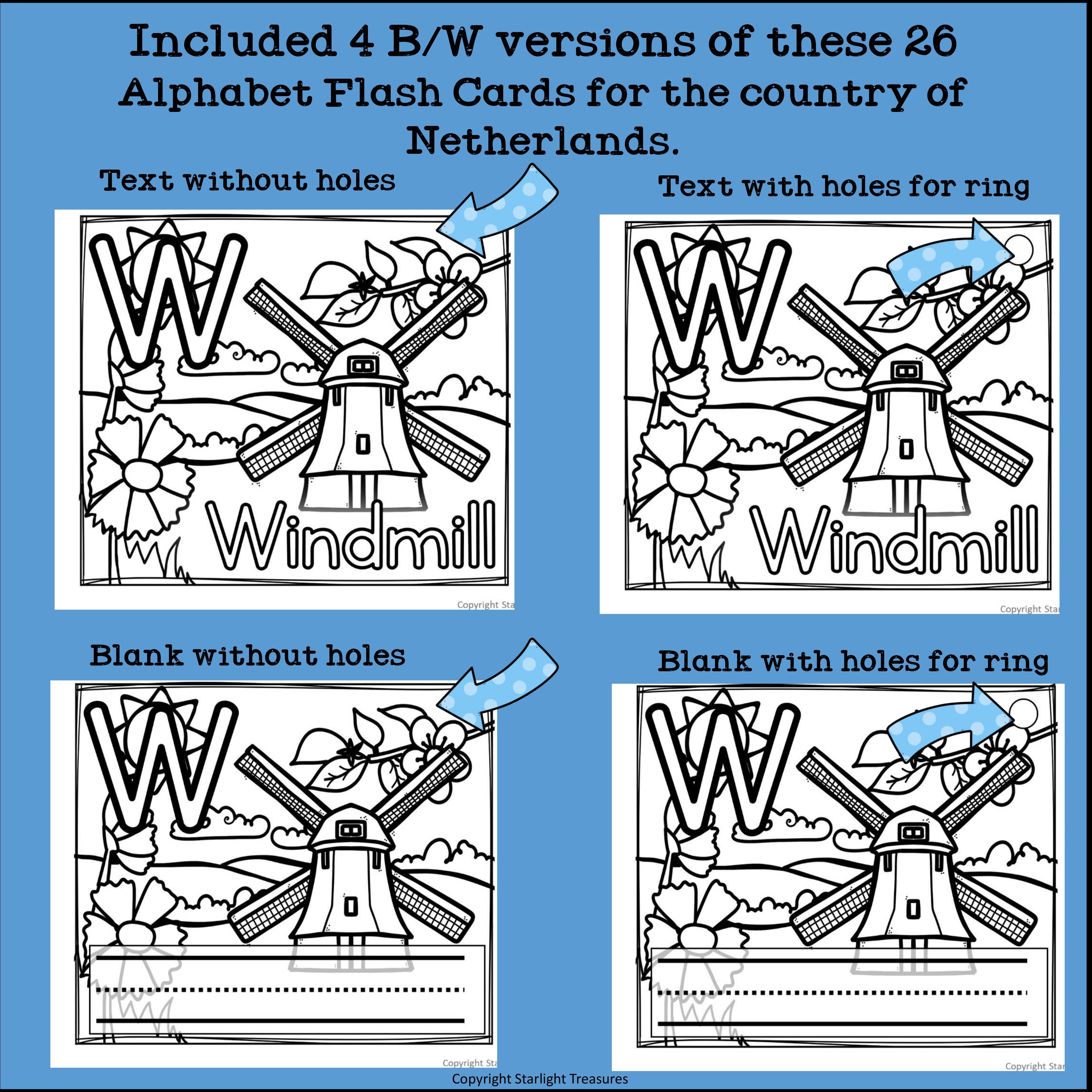 Netherlands Flash Cards