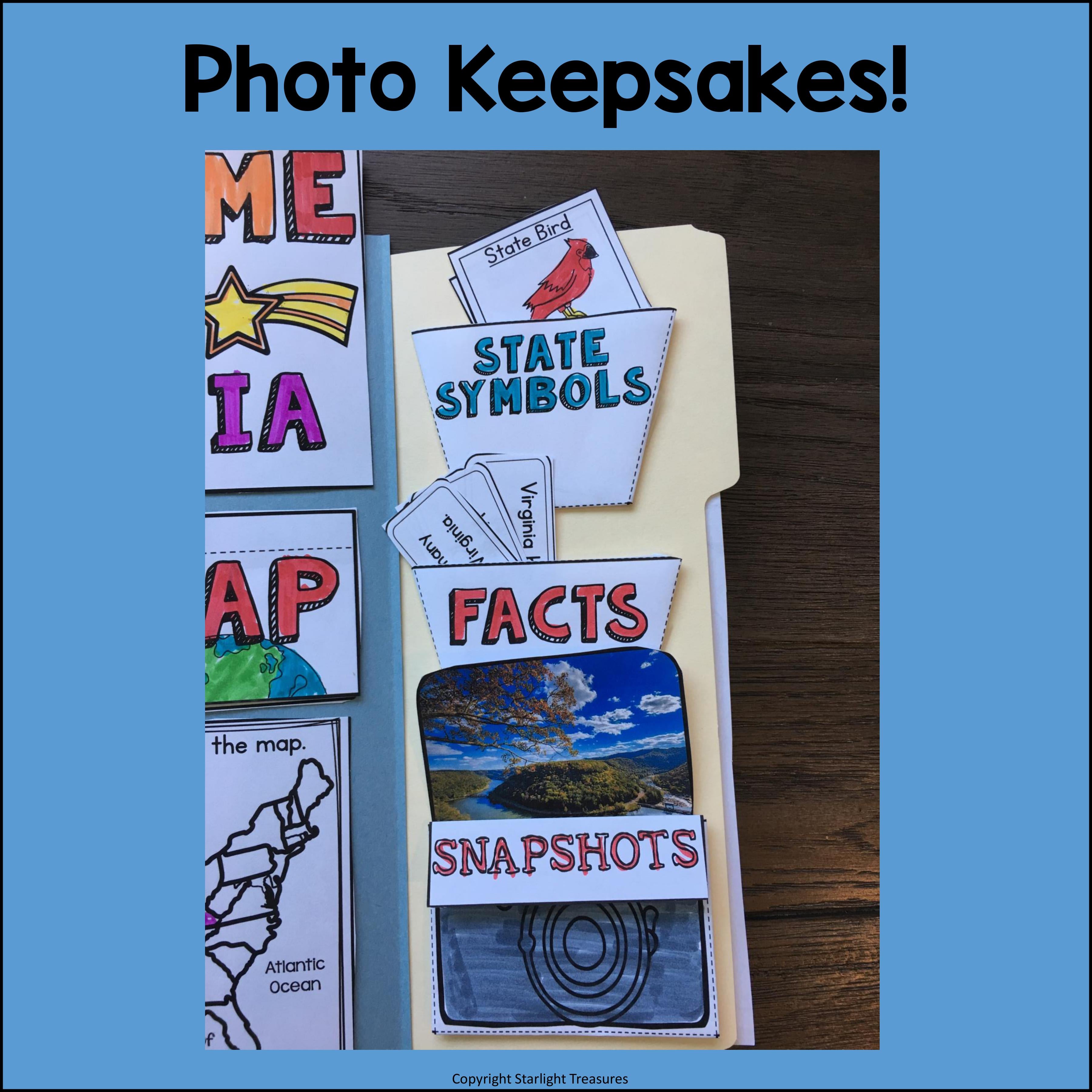 Virginia Lapbook for Early Learners - A State Study