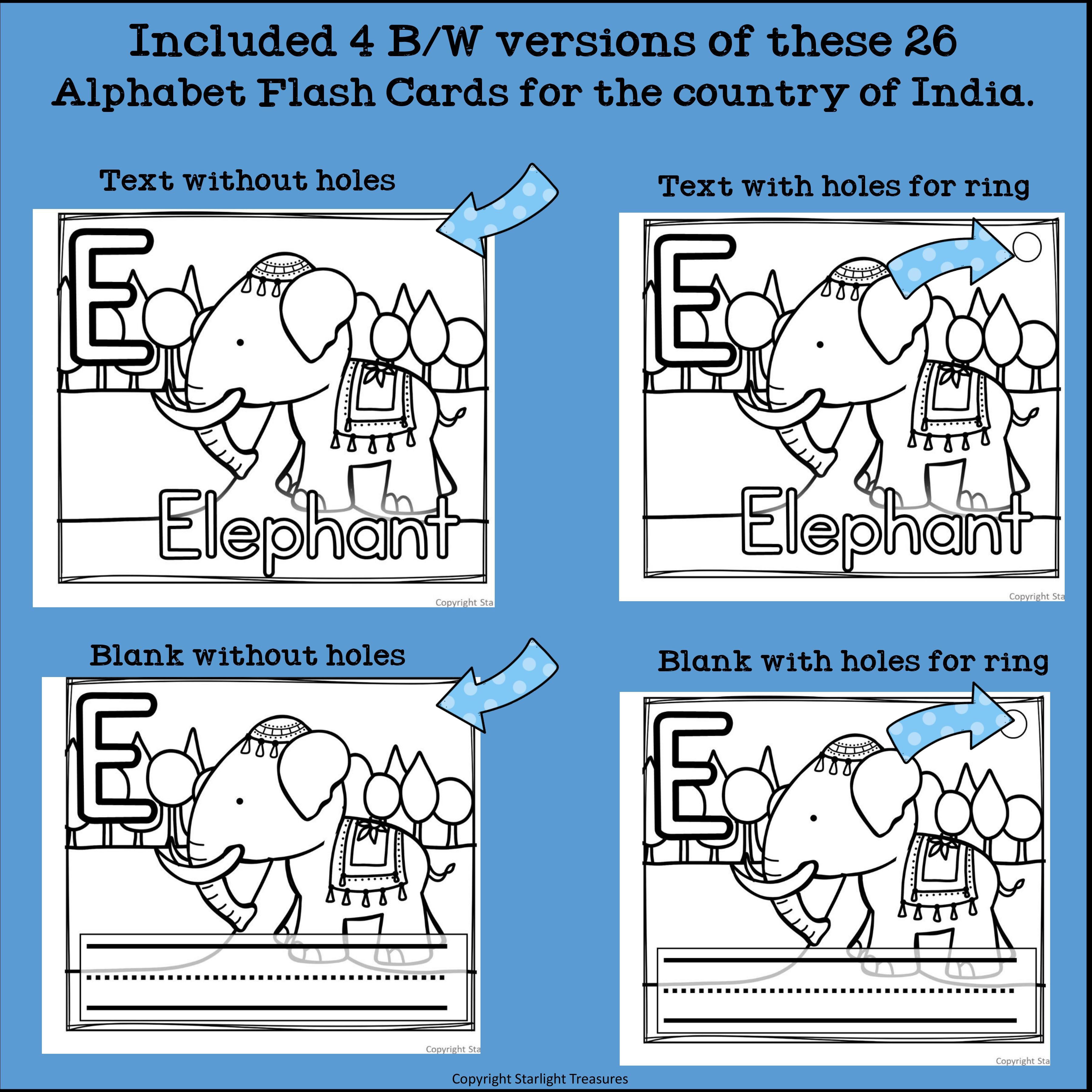 India Flash Cards