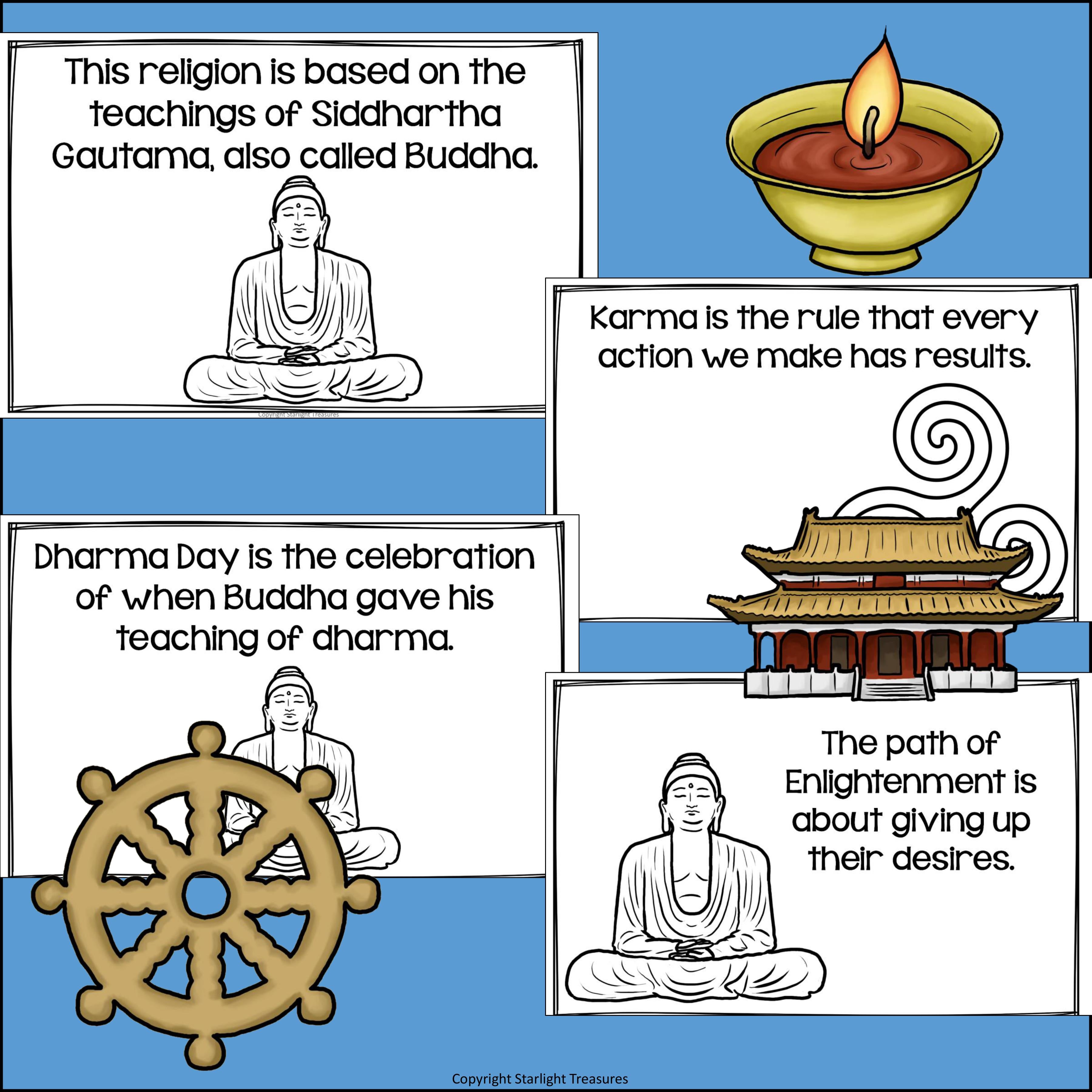 Buddhism Mini Book for Early Readers: World Religions