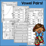 Vowel Pairs OI, OY Worksheets and Activities for Early Readers