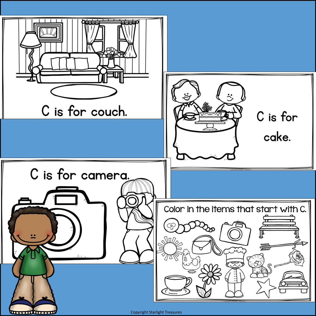 Letter C Mini Book