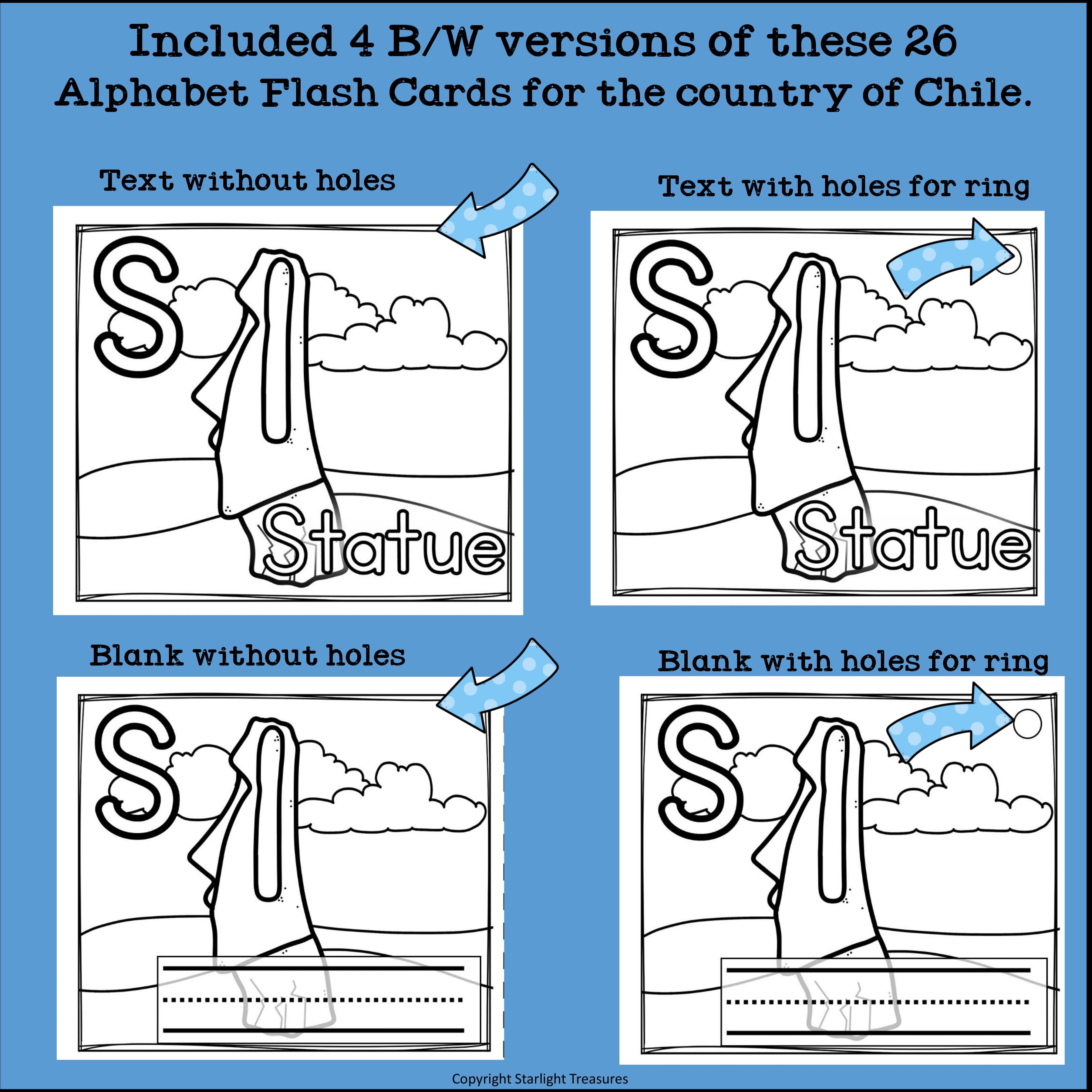 Chile Flash Cards