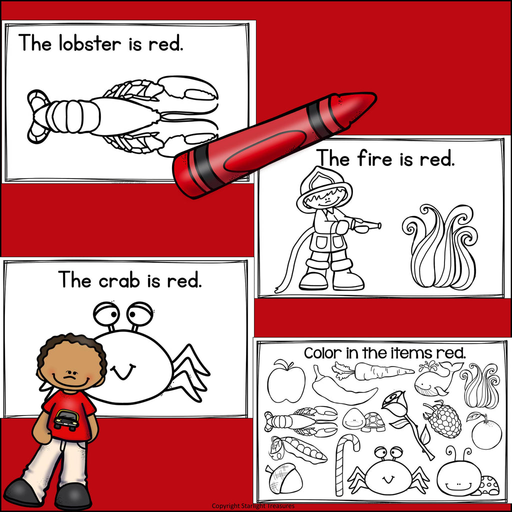 Colors of the Week: Red Mini Book