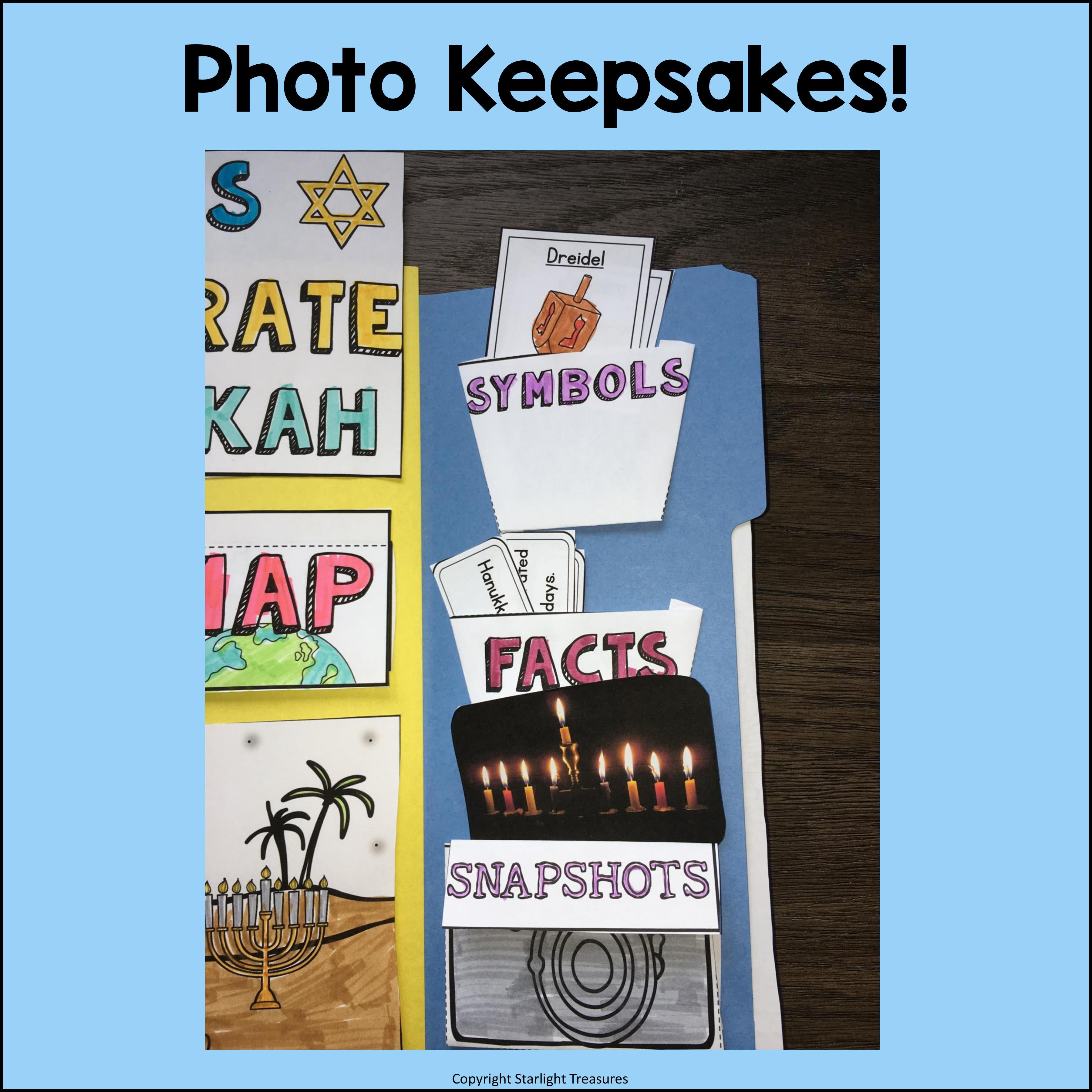 Let's Celebrate Hanukkah Lapbook for Early Learners
