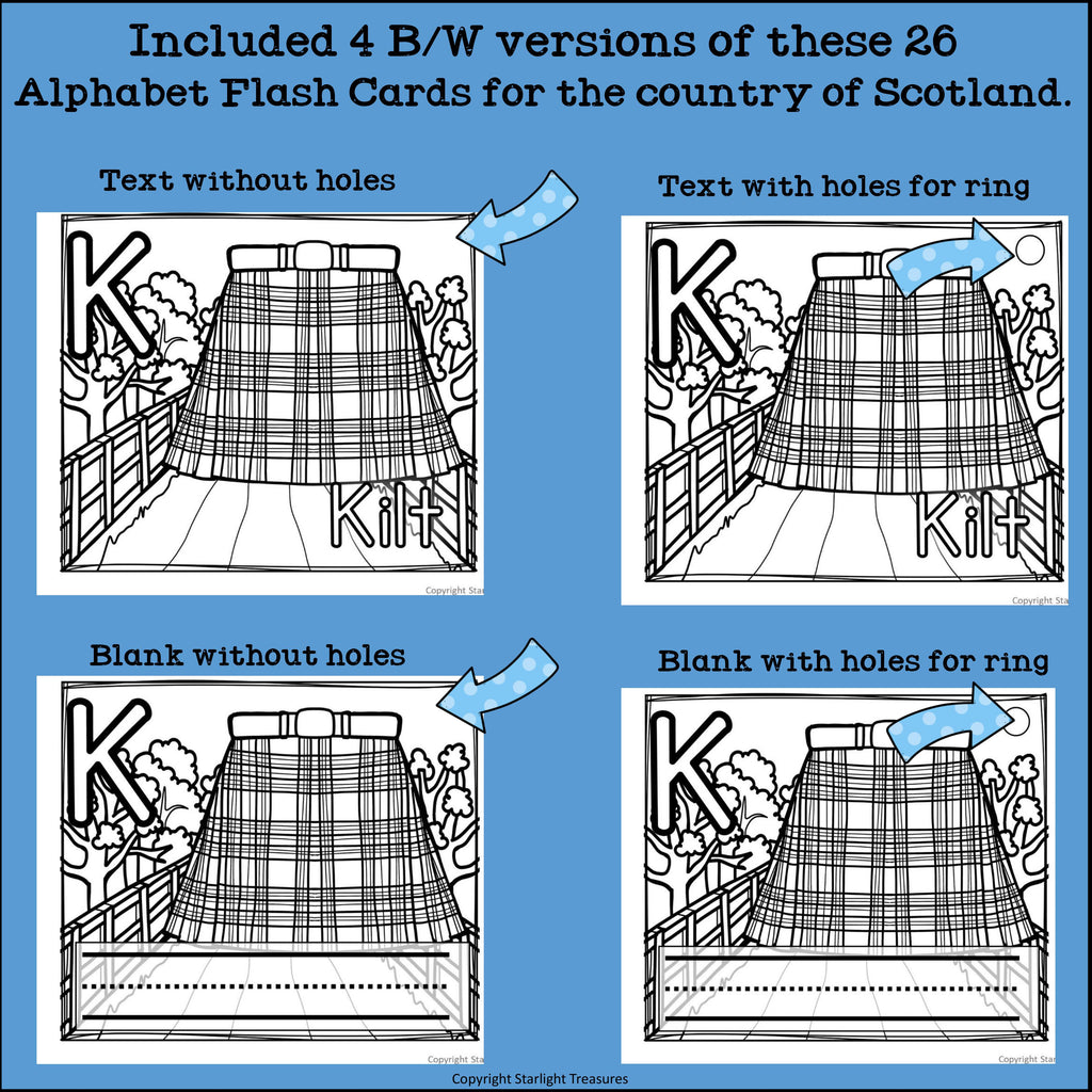 Scotland Flash Cards