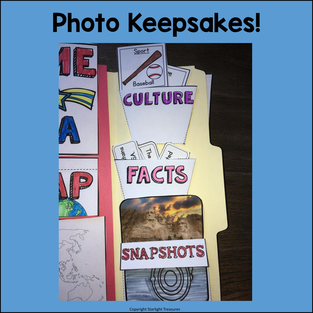 USA Lapbook for Early Readers