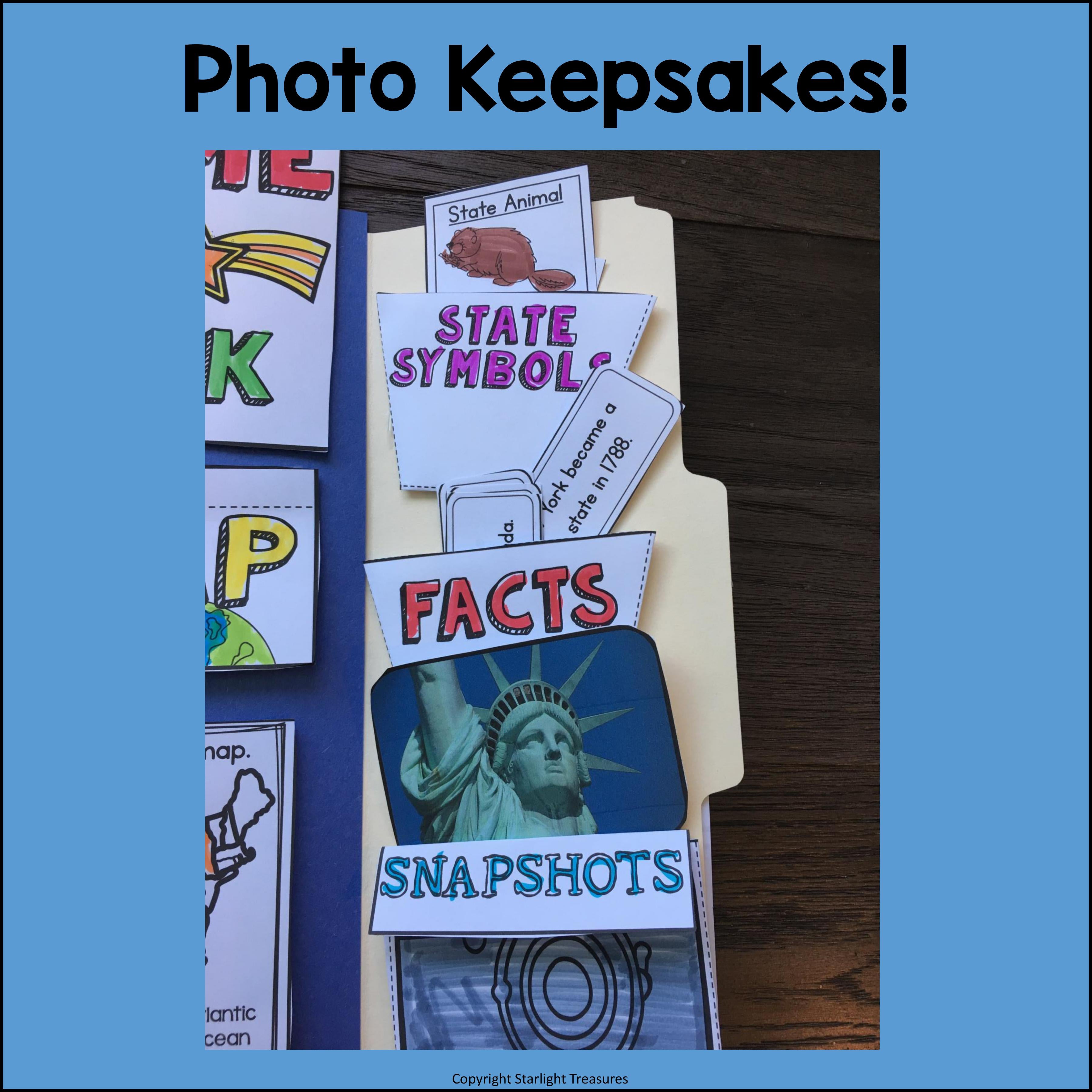 New York Lapbook for Early Learners - A State Study