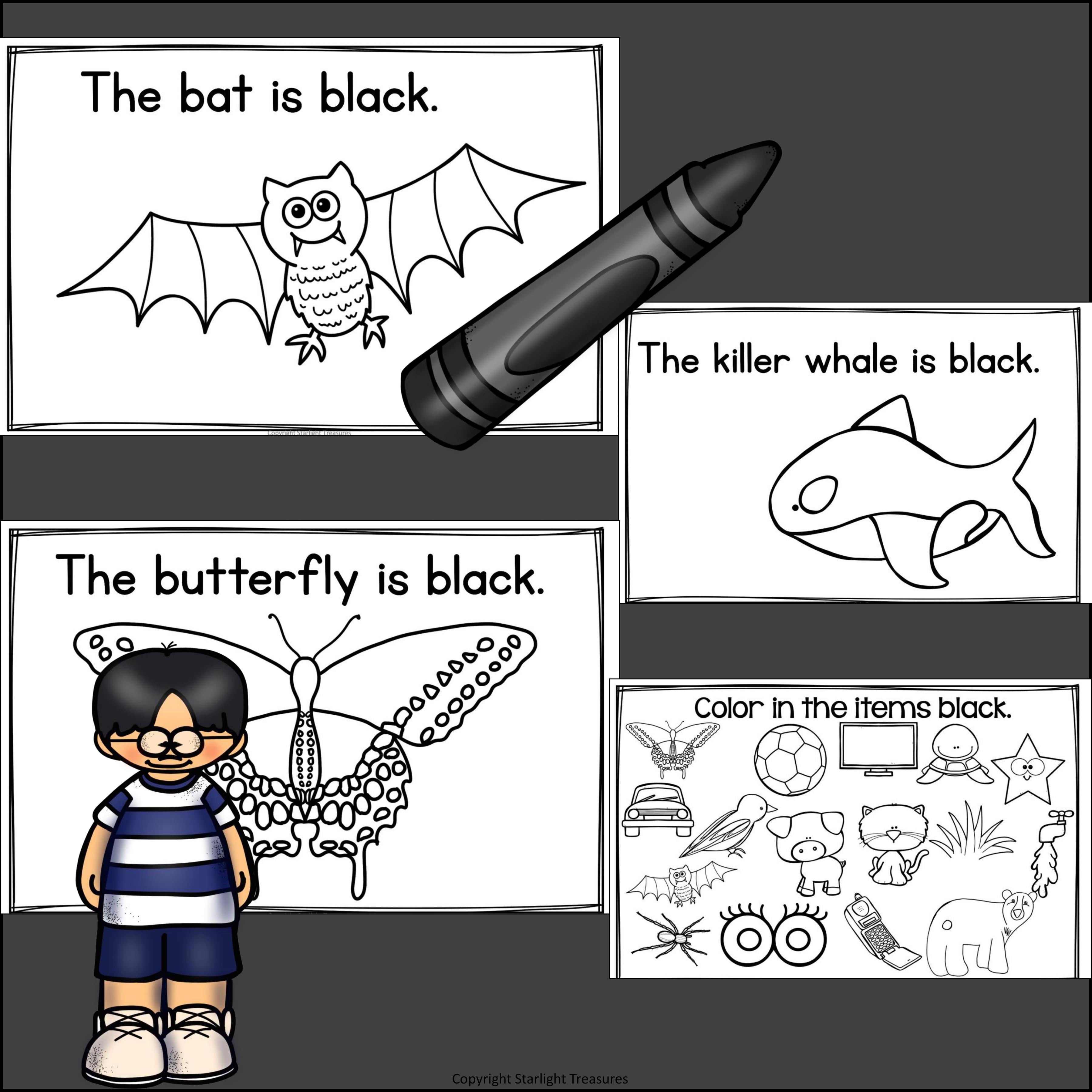 Colors of the Week: Black Mini Book