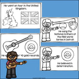 José Feliciano Mini Book for Early Readers: Hispanic Heritage Month