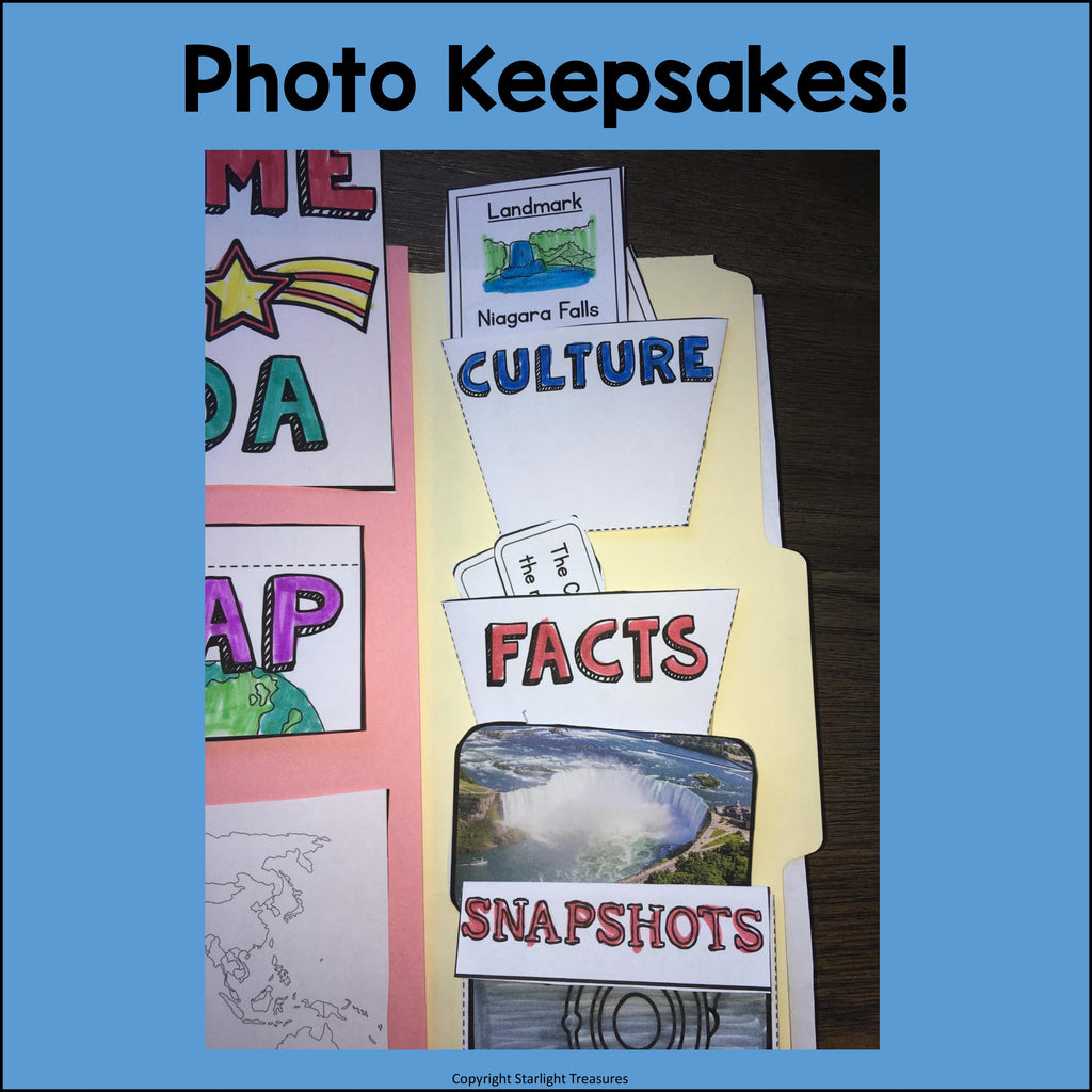 Canada Lapbook for Early Learners - A Country Study