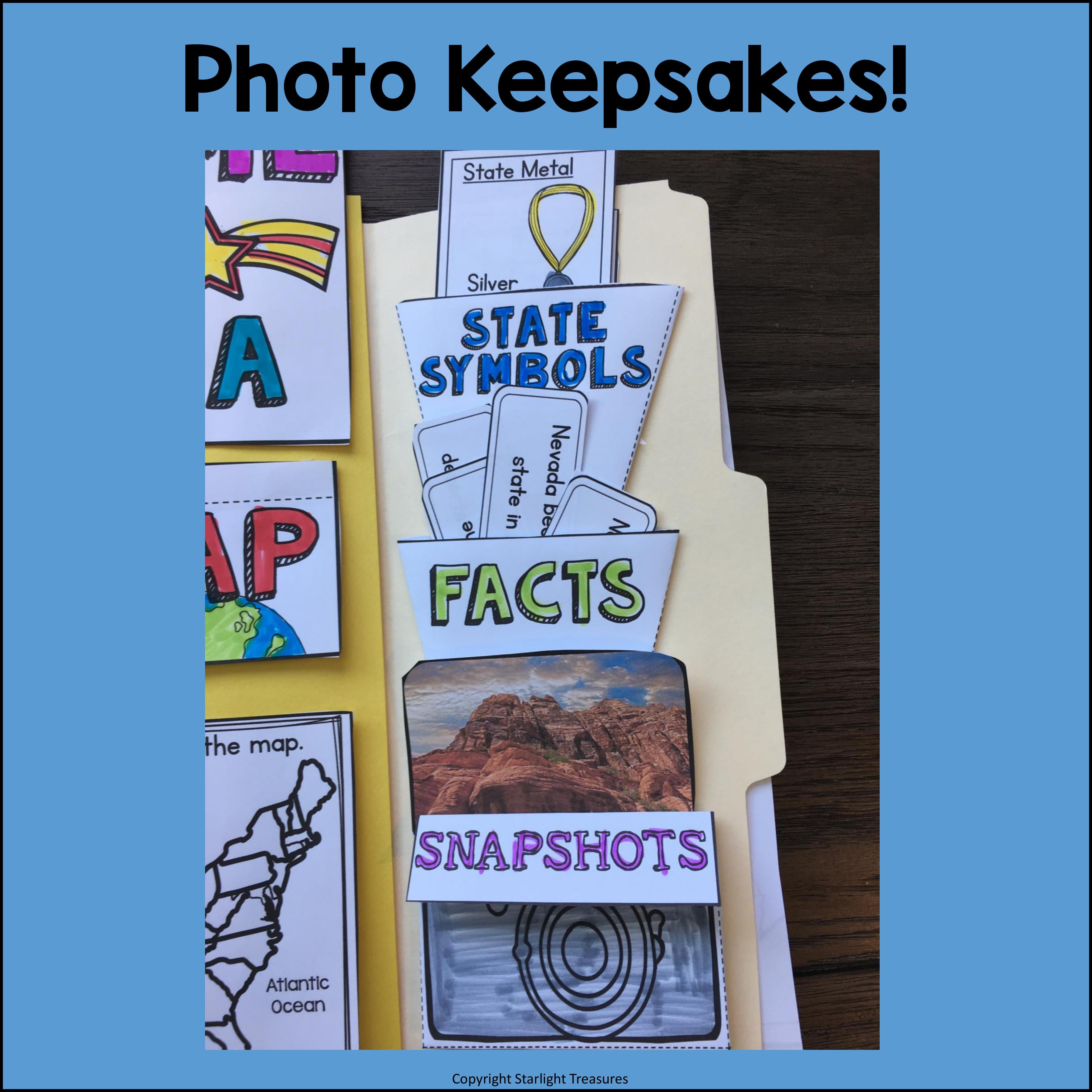 Nevada Lapbook for Early Learners - A State Study