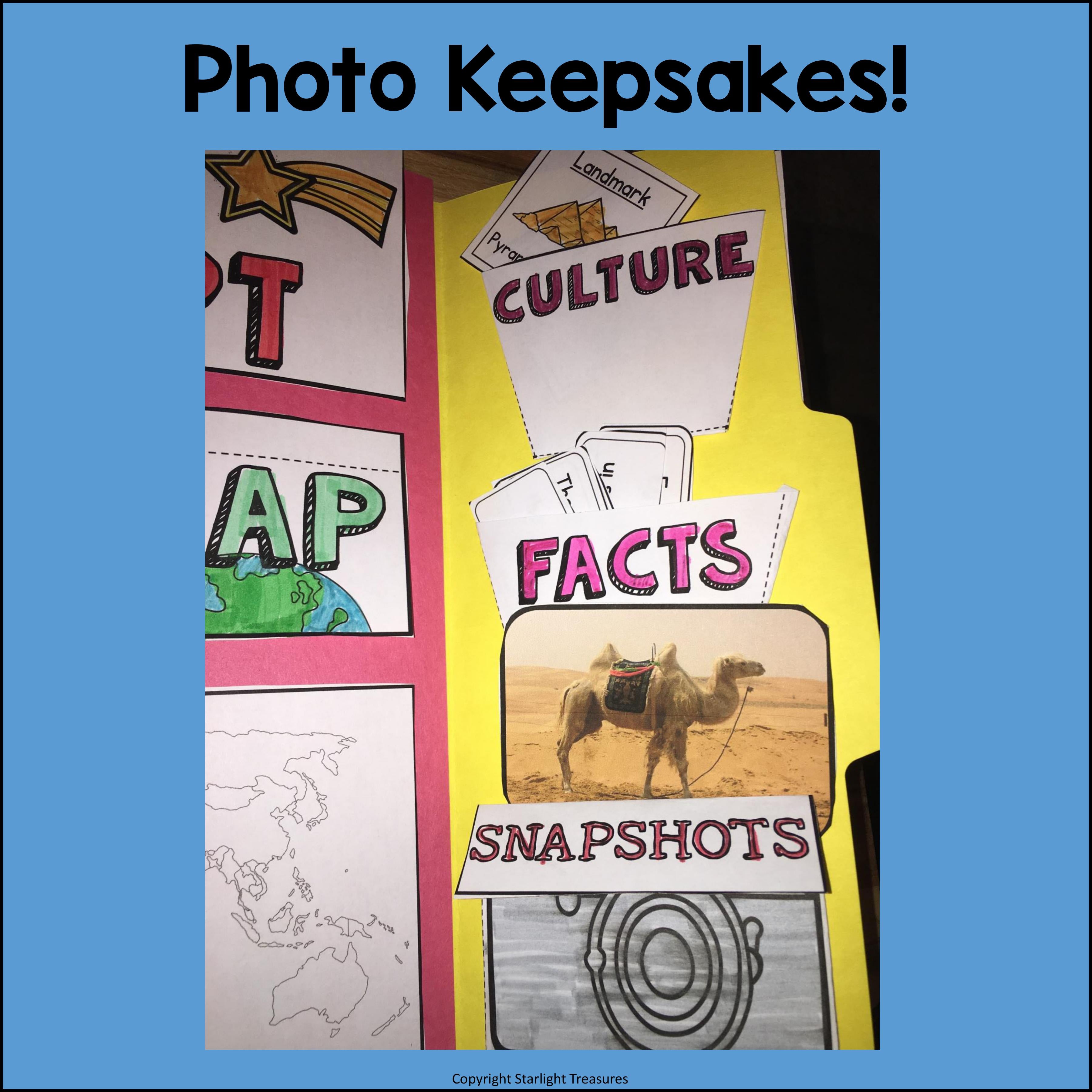 Egypt Lapbook for Early Learners - A Country Study