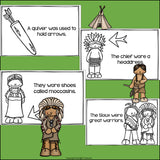 Sioux Tribe Mini Book for Early Readers