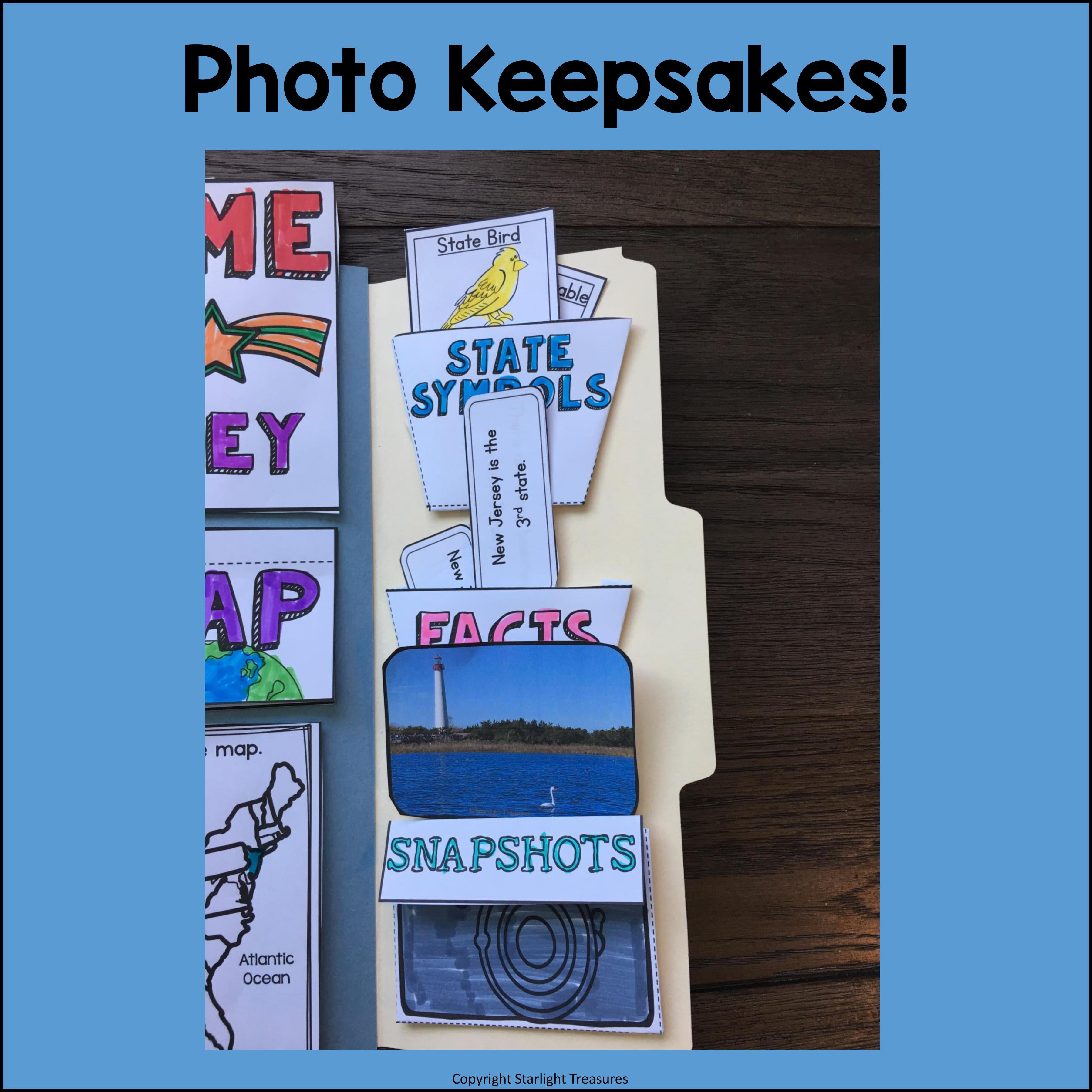 New Jersey Lapbook for Early Learners - A State Study