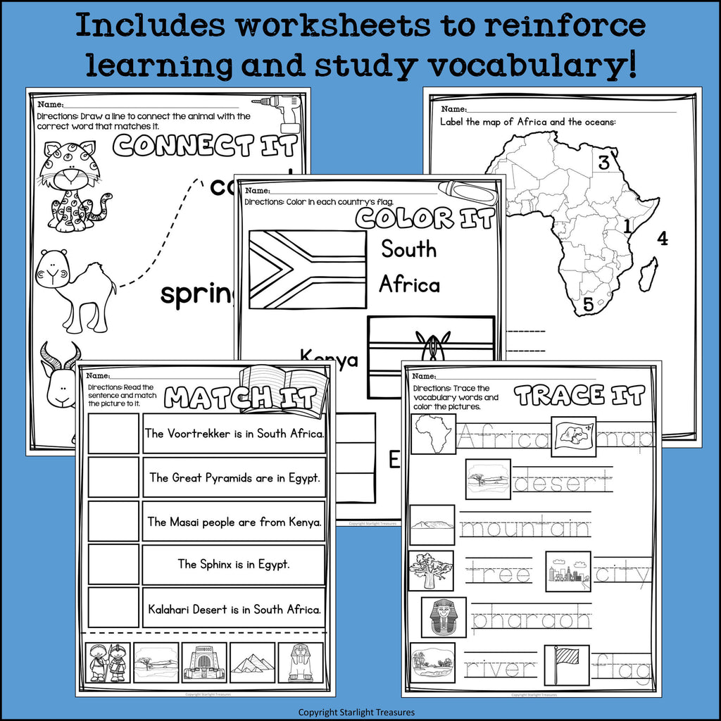 All About Africa Complete Unit