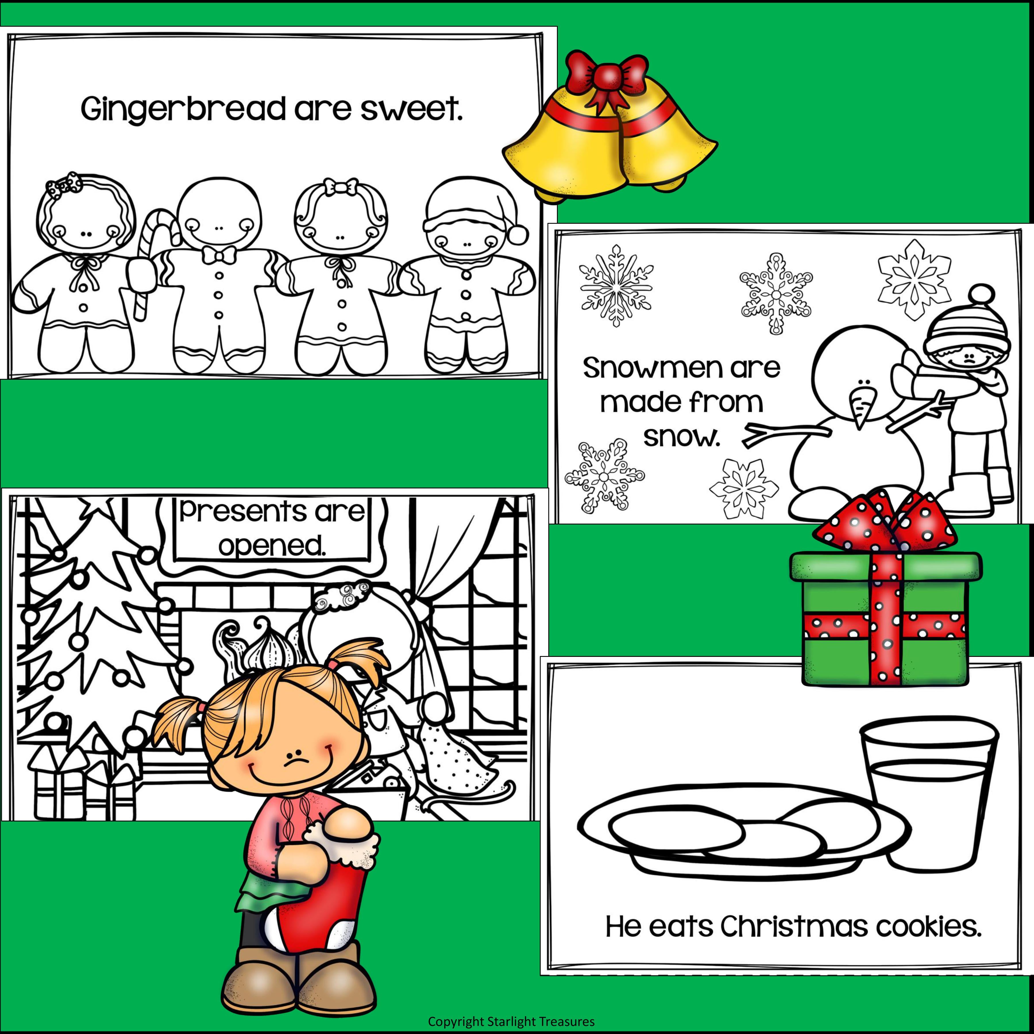 Christmas Mini Book for Early Readers