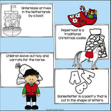 Christmas in the Netherlands Mini Book for Early Readers - Christmas Activities