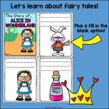 Alice's Adventures in Wonderland Mini Book for Early Readers - Fairy Tales