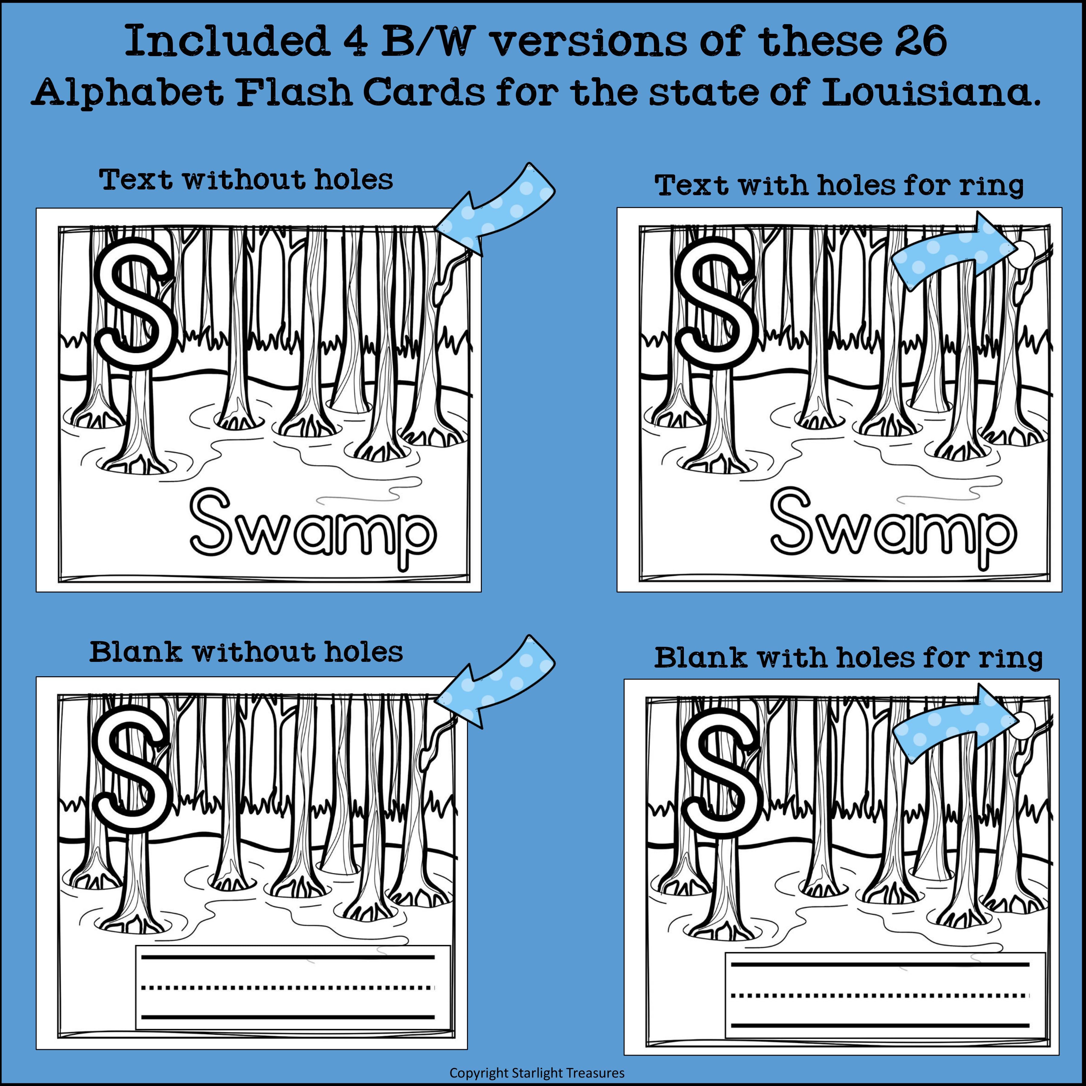 Louisiana Flash Cards