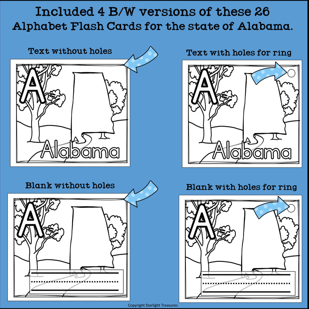 Alabama Flash Cards