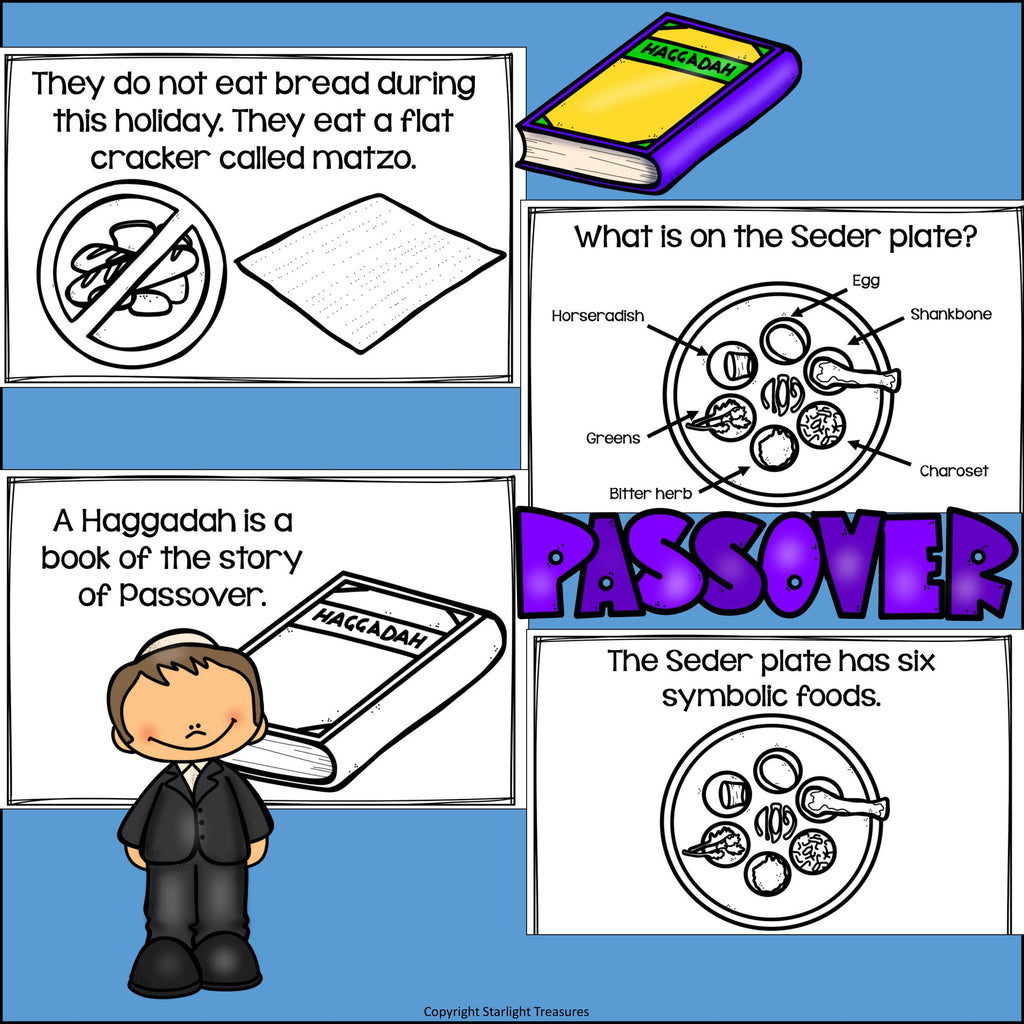 Passover Mini Book for Early Readers